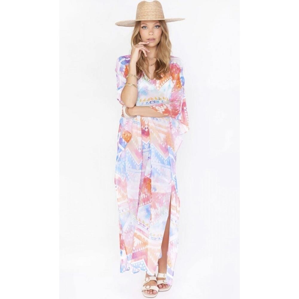 Show Me Your MuMu Multicolor Swim Coverup